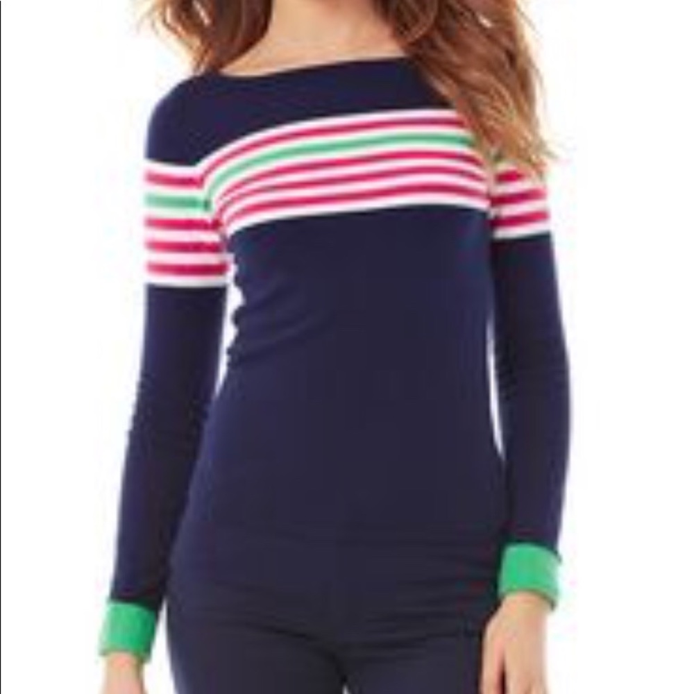 Lilly Pulitzer boatneck sweater